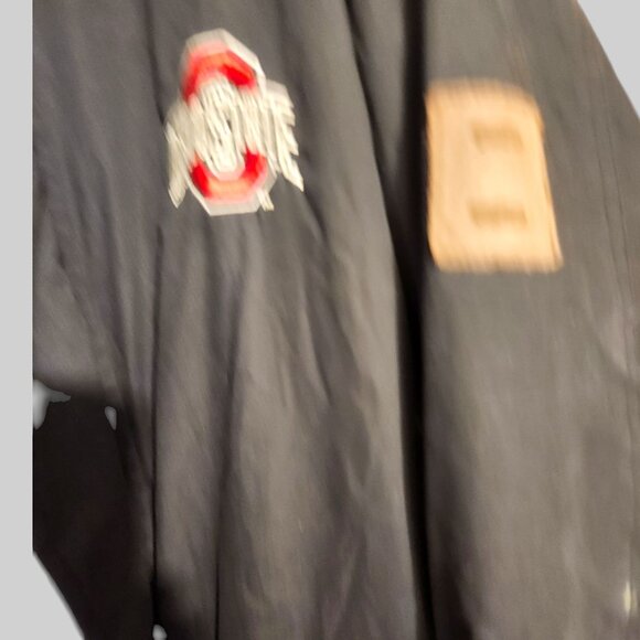 Ohio State University Winter Coat Holloway Mens Small Black Polyester/Nylon - Picture 5 of 10